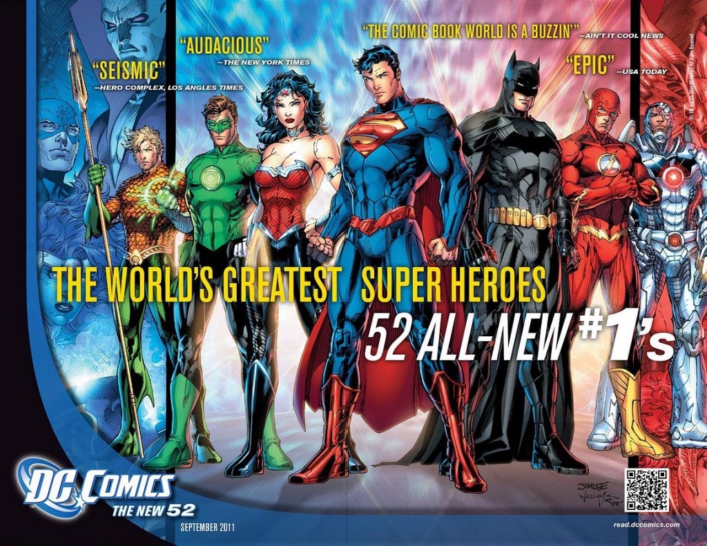 dc comics the new 52 poster collection